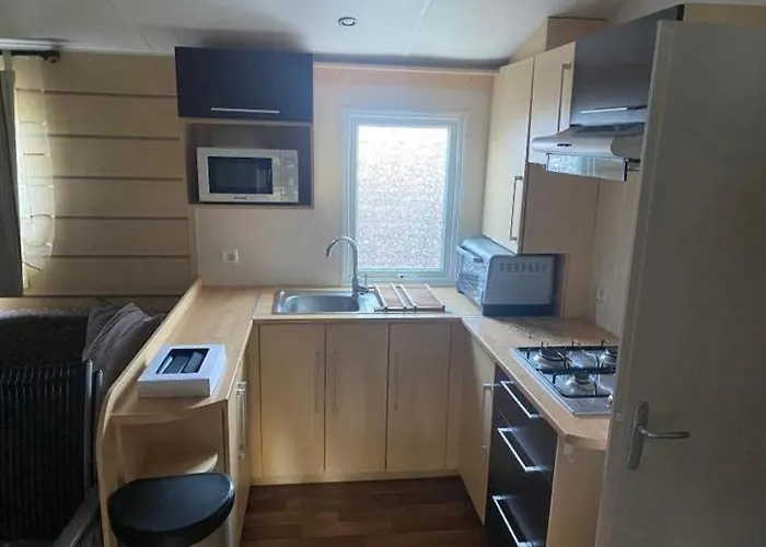 Mobil-home Au Familial 4 Etoiles Les Sables D'or アグド